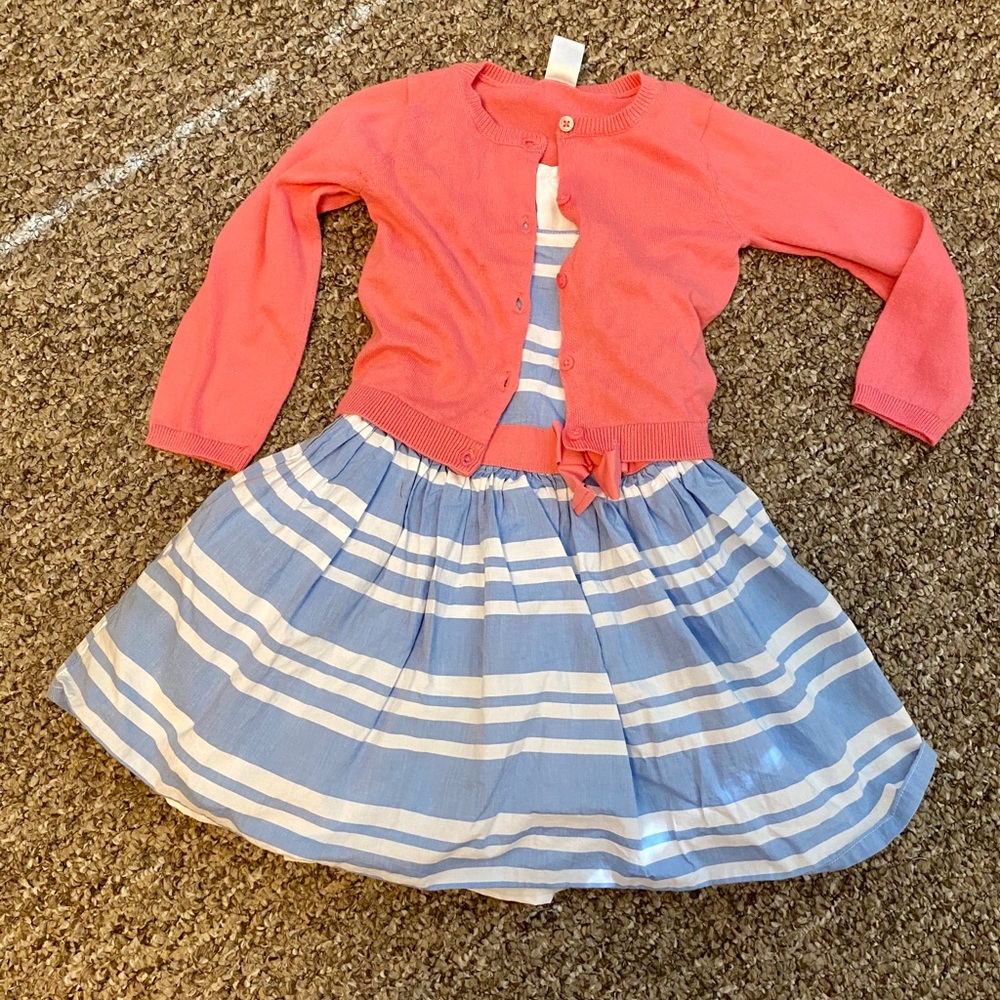 Carter’s Dress with Cardigan